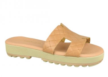 Γυναικείες Παντόφλες | Υφαντίδης | 126059 | Μπεζ - Υφαντίδης - 